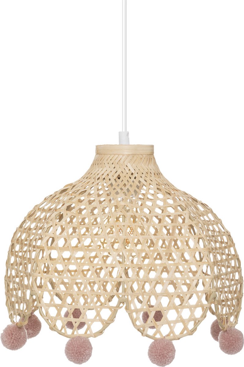 Atmosphera Kids children's lamp / Bamboo pendant light - Dia 28 cm