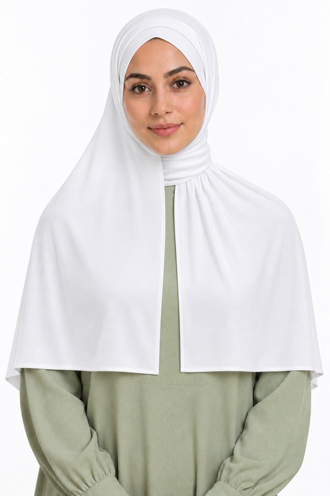 Liquid jersey scarf – supple hijab with slight stretch, 5 colors