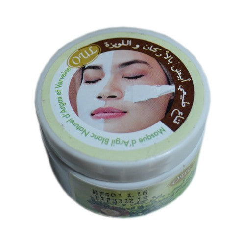 Masker van witte ghassoul, Aloe vera en Verbena