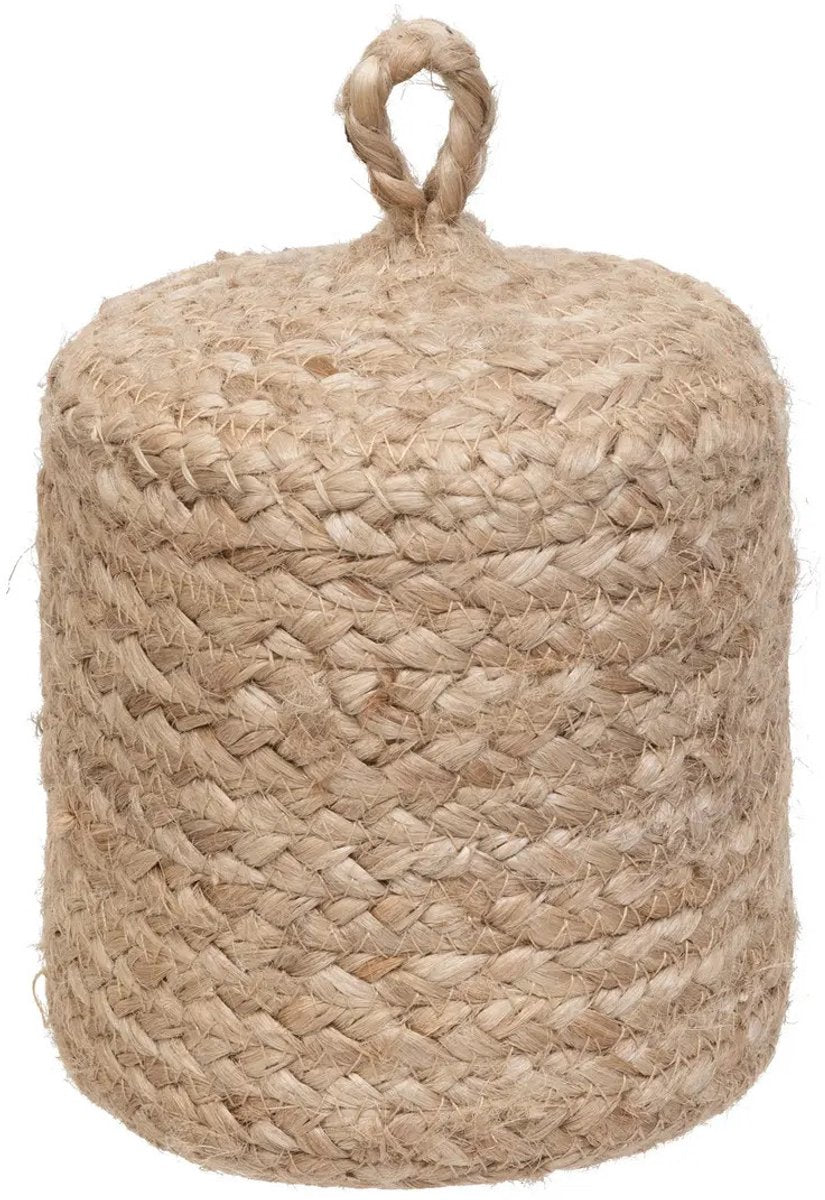 Atmosphera Doorstop - 1 kg - beige - fabric - jute weight - 15 cm - doorstop