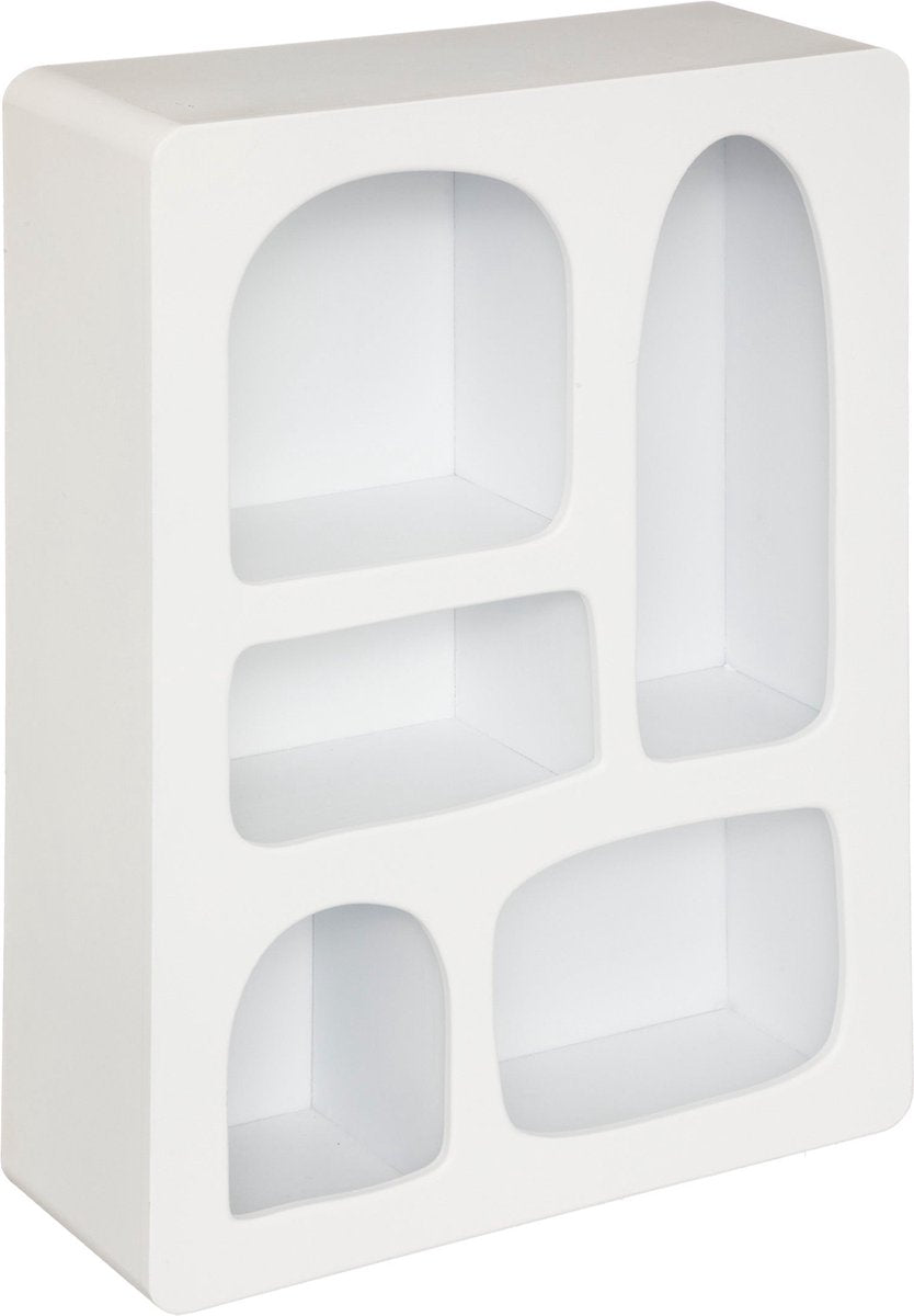 Atmosphera Wall Shelf Rivi - White - 45 x 65 cm