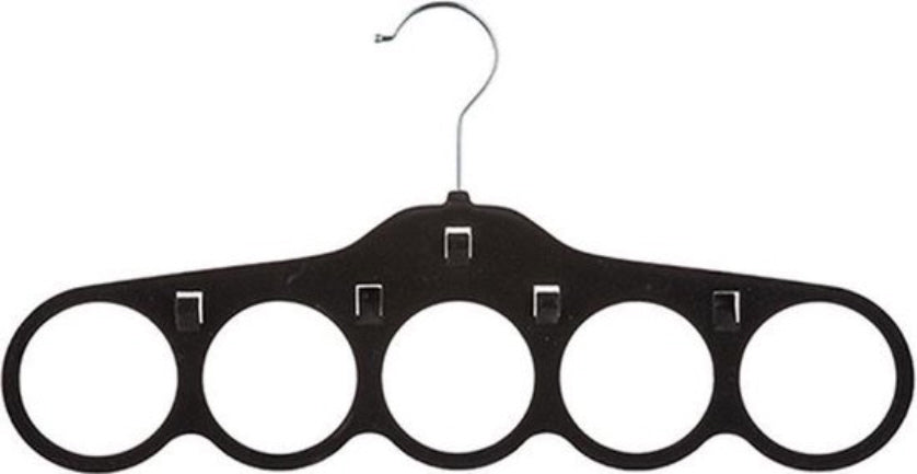 Multi-hanger for scarves and belts - Black
