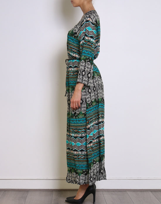 Robe longue Imprimé all-over
