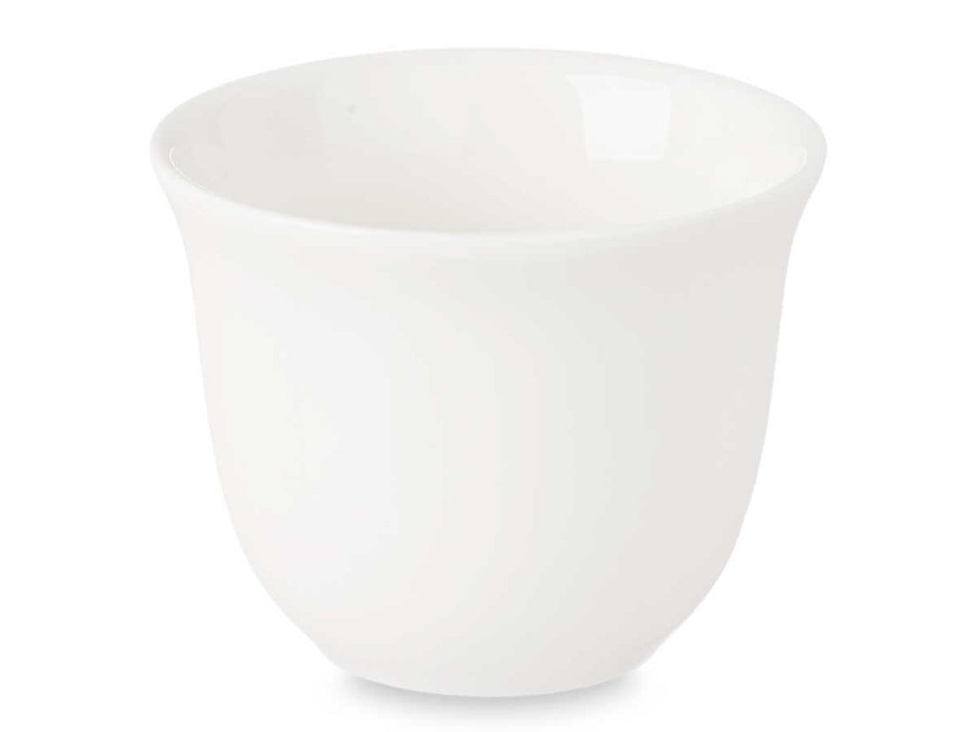 Set van 12 Porseleinen Theekopjes - 120 ml