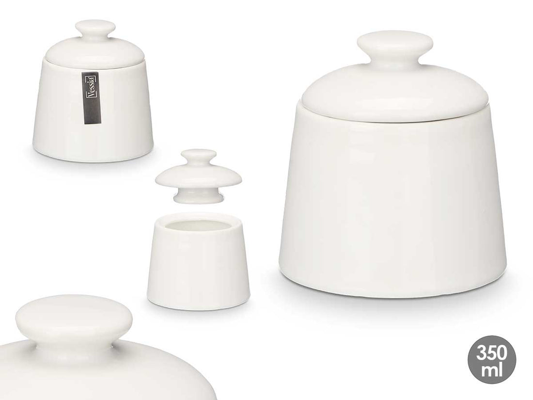 Porzellan Zuckerdose - 350 ml