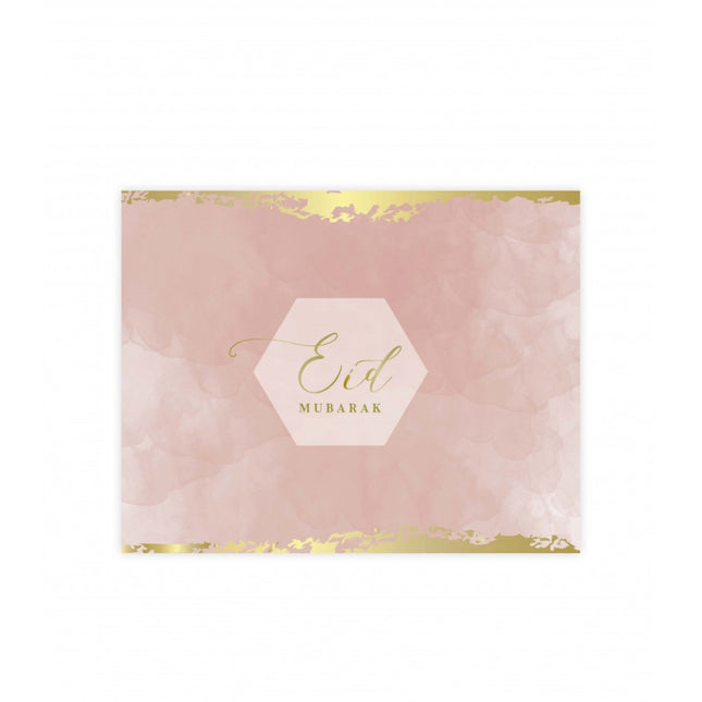 Eid Mubarak Tischsets Altrosa