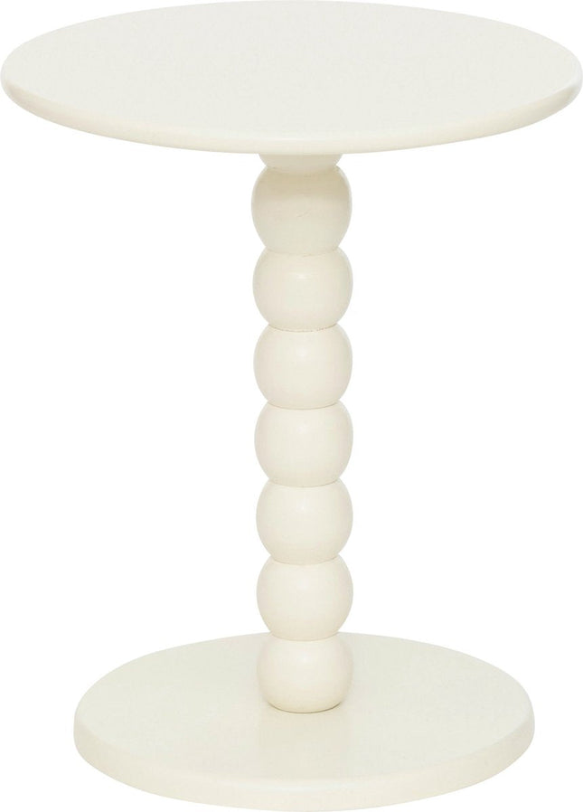 Atmosphera Chamlo side table Ø38xH47 cm - Off-White