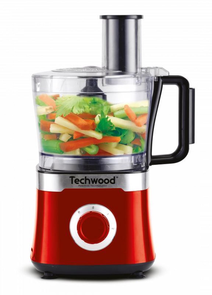 Techwood - Robot multifonction - 800 W - hacher - râper - couper