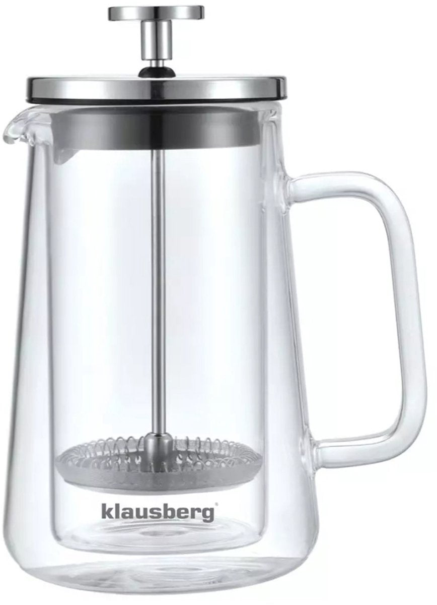 Klausberg KB-7684 thermische cafetière 350 ml – dubbelwandige French press