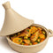 Tajine Marrakesh – aluminium tajine voor inductie, taupe, 4 tot 8 personen