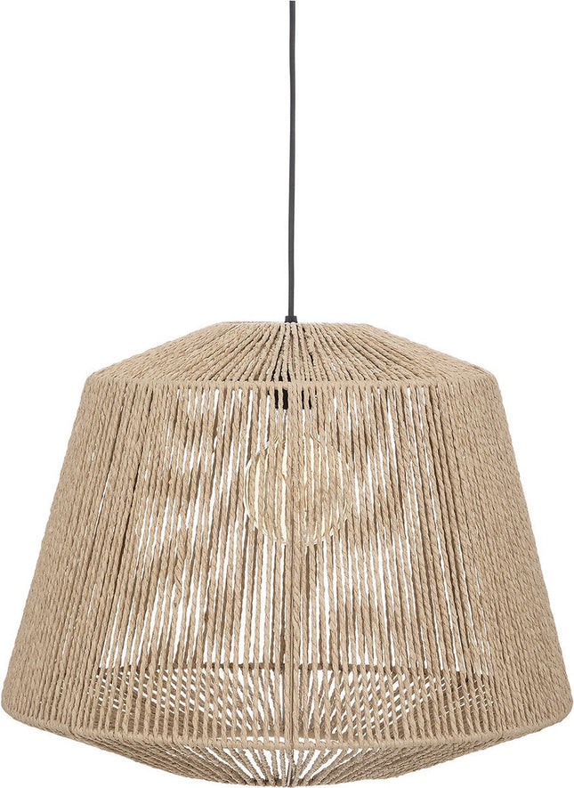 Atmosphera hanglamp Jily Ø 48 cm – papier en ijzer, naturel/beige