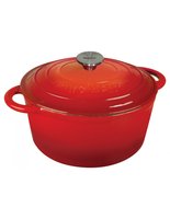 Kinghoff 1529 gietijzeren braadpan rood – emaille, Ø 24 cm, 4 liter