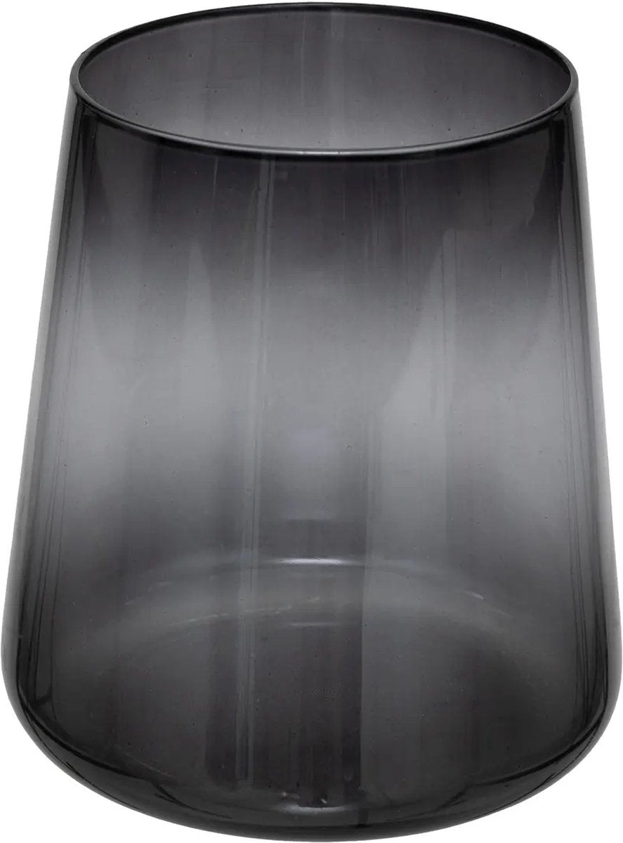 Secret de Gourmet Set of 6 Water Glasses - Trapeze 54 cl - Dark Grey