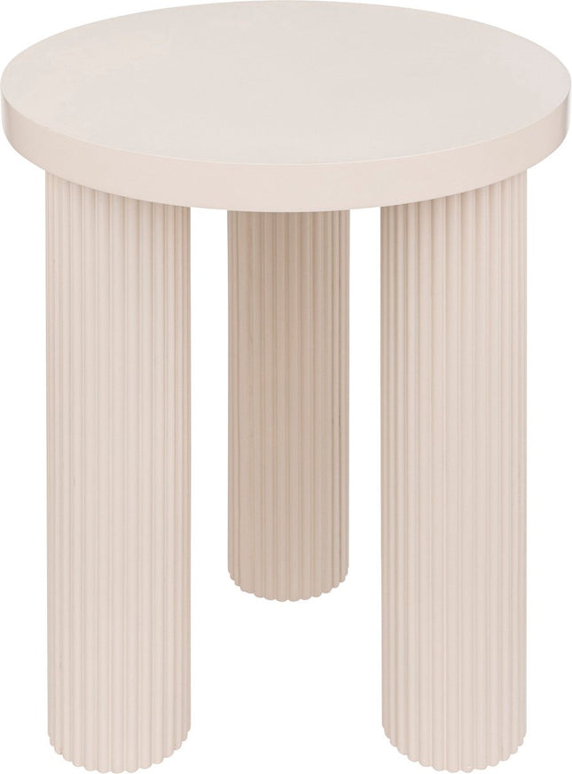 Atmosphera bijzettafel Ø40xH45 cm - Beige