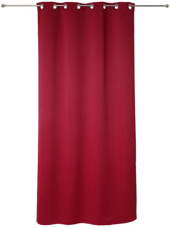 Atmosphera verduisterende gordijnen rood – set van 2, 135 x 240 cm, met ringen – foto 2