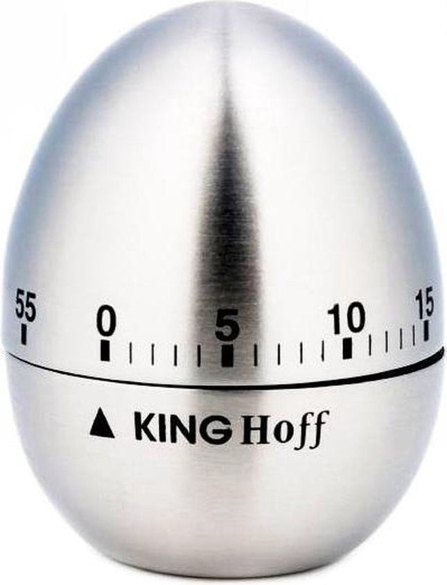 Kinghoff - kitchen timer - stainless steel