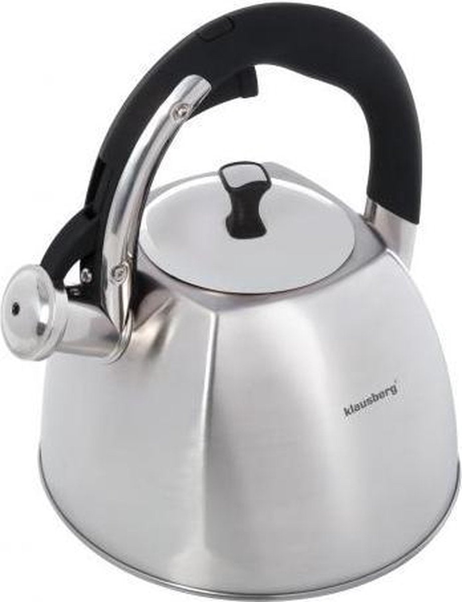 Klausberg KB-7015 whistling kettle - 3L - stainless steel - all heat sources