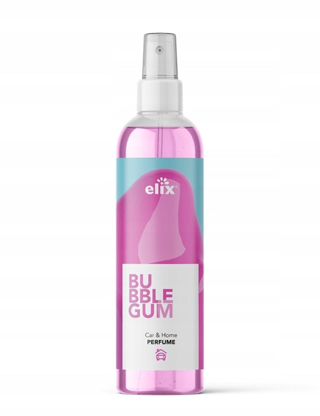 Elix - Luchtverfrisser Spray - Interieur Parfum Spray - Handzame Air Freshener voor Auto, Tas & Kamer - Compacte Geurspray Reizen & Onderweg - 75 ml - Bubble Gum