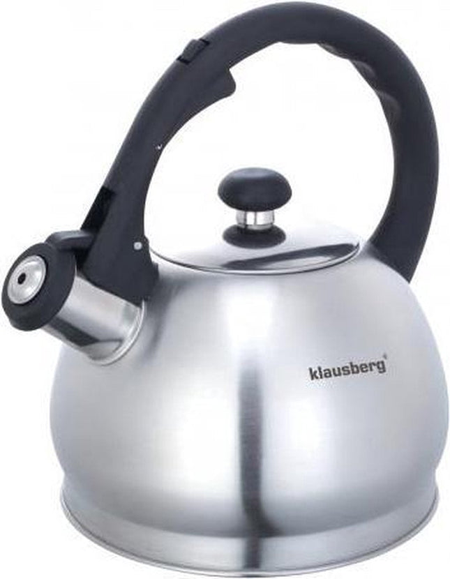 Klausberg 7042 - Fluitketel - o. a. inductie - RVS - 1. 8 Liter