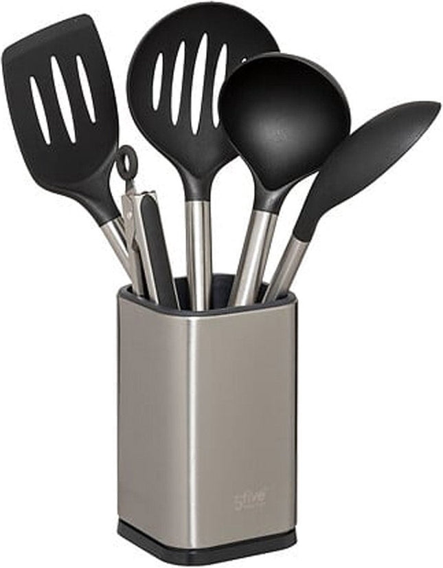 5Five Kitchen Utensils - 5-piece - spatula - silver - stainless steel - 36 cm