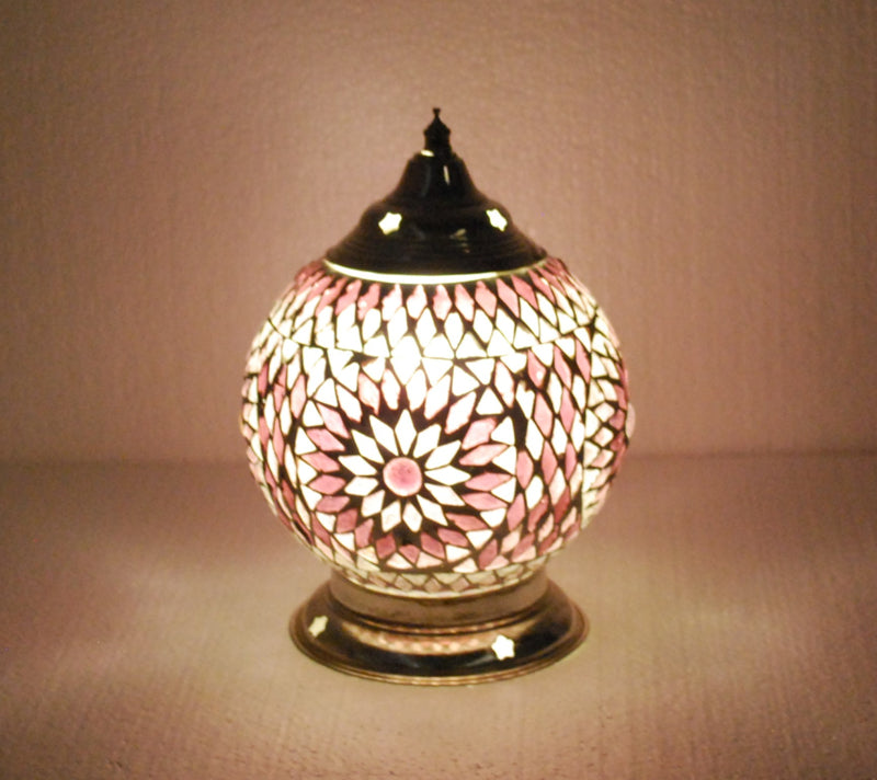 Orientalische Tischlampe Mosaik - Durchmesser 15