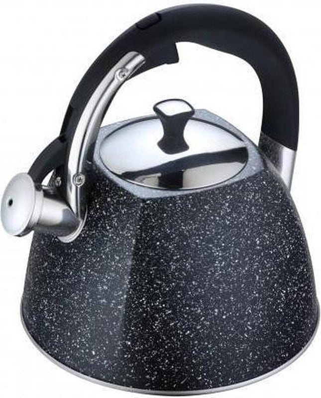 Bouilloire sifflante Klausberg KB-7412 - 2,2L - inox - tous feux dont induction