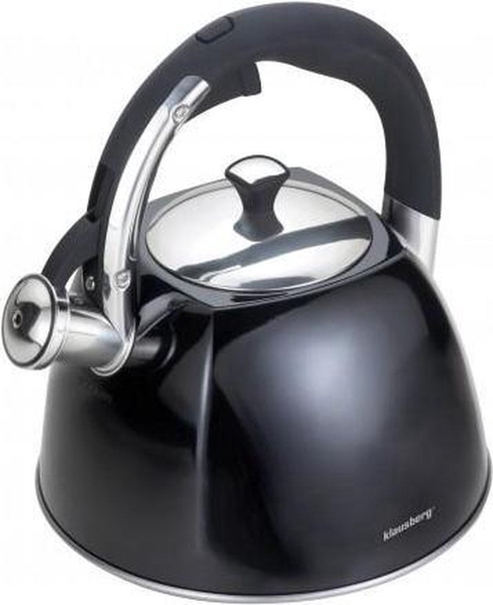 Klausberg KB-7410 whistling kettle - 2.2L - stainless steel - all heat sources
