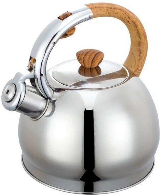 Kinghoff 3782 fluitketel RVS – 2 liter, voor alle fornuizen en inductie