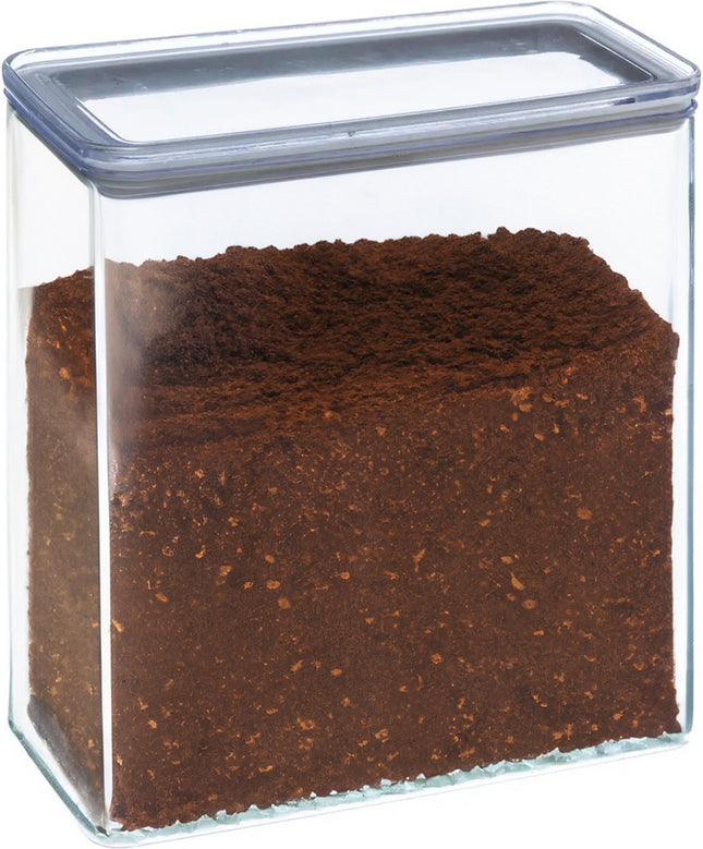 5Five Storage Jar - kitchen / food - plastic - 3000 ml - airtight lid - transparent - 20 x 10 x 20 cm