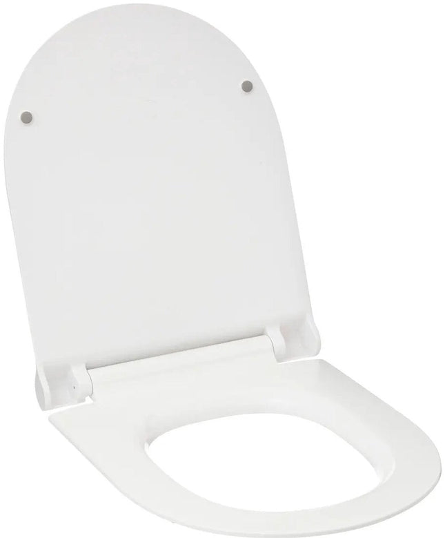 5Five Brilliant Toilet Seat - white - plastic - universal model - soft close system