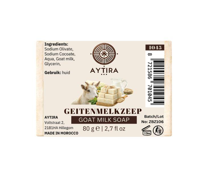 Savon au lait de chèvre AYTiRA – 80 g