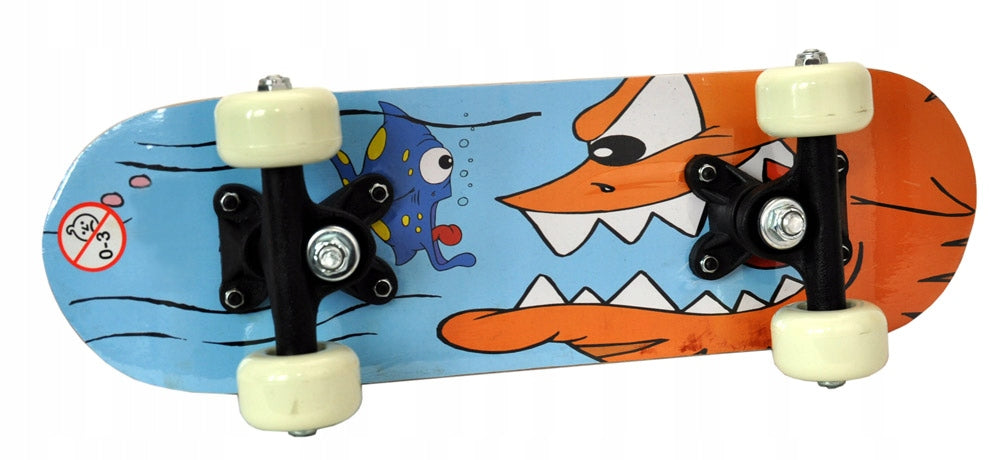 Mini skateboard voor kinderen, 43 cm – 9-laags houten deck met antislip – foto 3