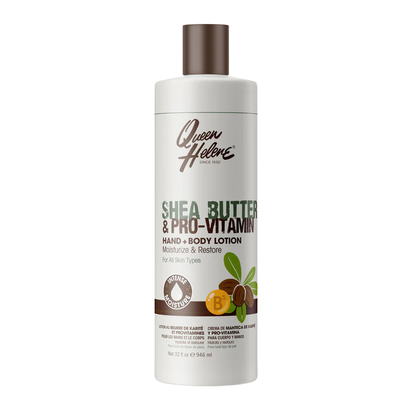 Queen Helene Shea Butter hand- en bodylotion met pro-vitaminen – 946 ml