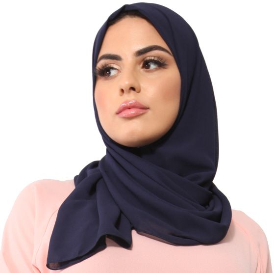 Sjaal Shifon Crepe van crêpechiffon – hoofddoek 155 x 60 cm, 14 kleuren – foto 5