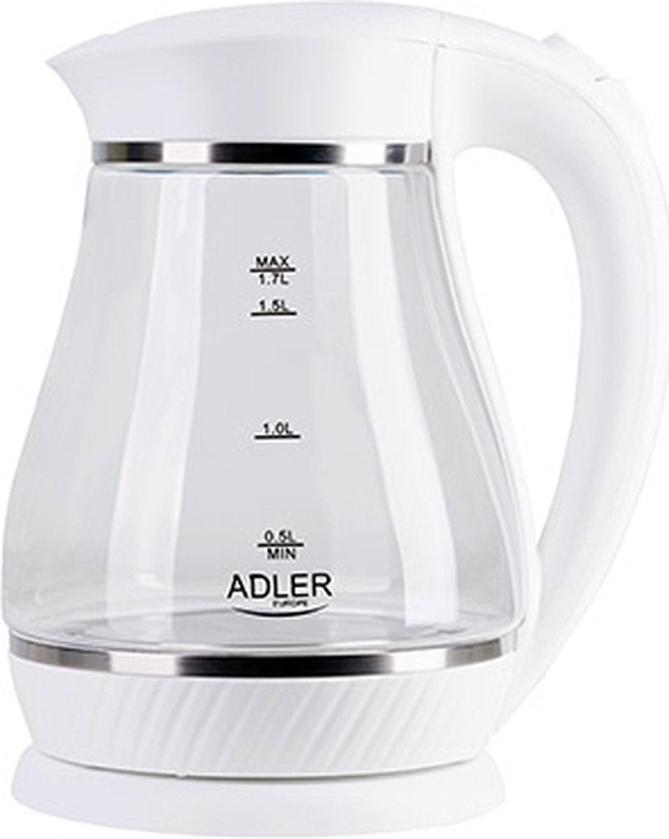 Adler AD1274 - Wasserkocher - weiß - 1.7 Liter