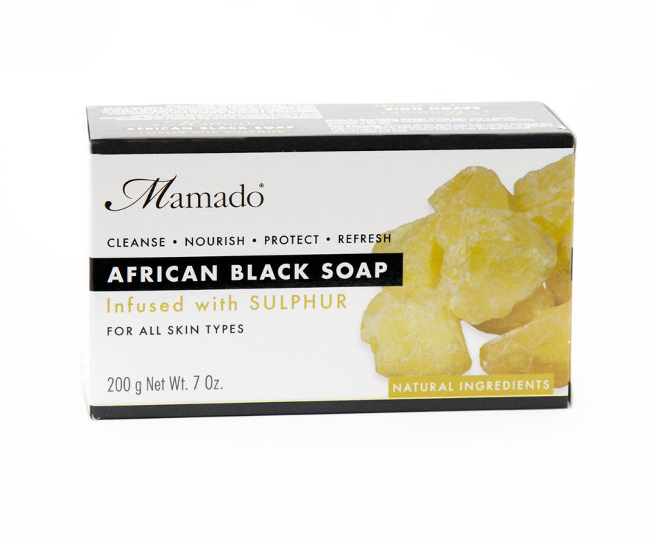 AFRICAN BLACK SOAP SCHWEFEL 200GR
