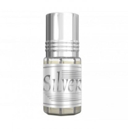 Al-Rehab Silver – alcoholvrij parfum met witte musk, 3 ml