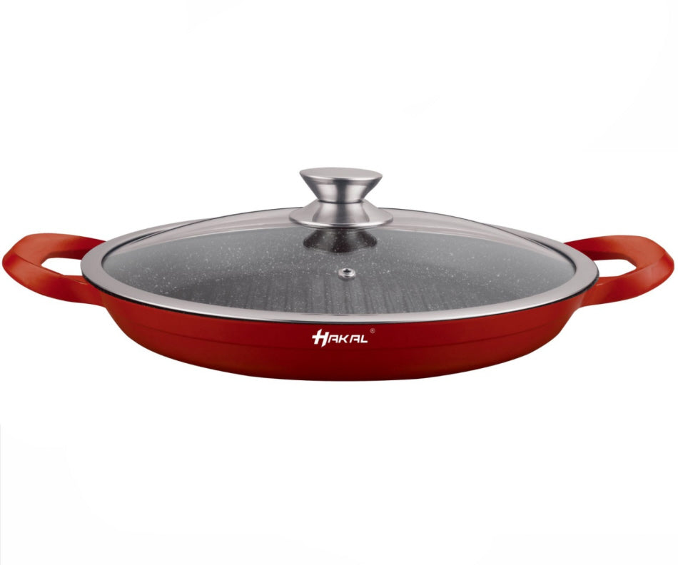 Non-stick gegoten aluminium Grillpan 32 cm