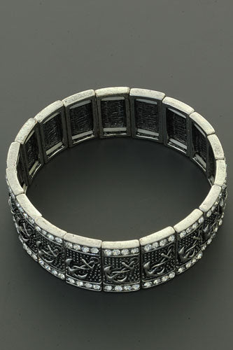 ARMBAND Silberfarben