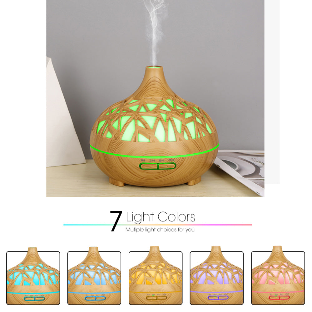 Aroma Diffuser - 300 ml - Luftbefeuchter - 7 LED Farben