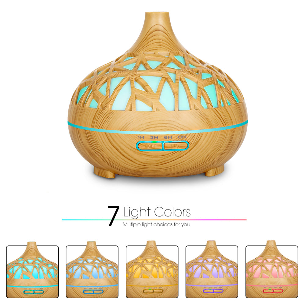 Aroma Diffuser - 300 ml - Luftbefeuchter - 7 LED Farben