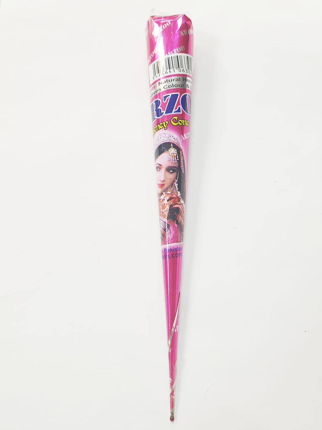 Pencil henna cone Arzoo – kant-en-klare hennapasta, reddish black, 35 g – foto 2