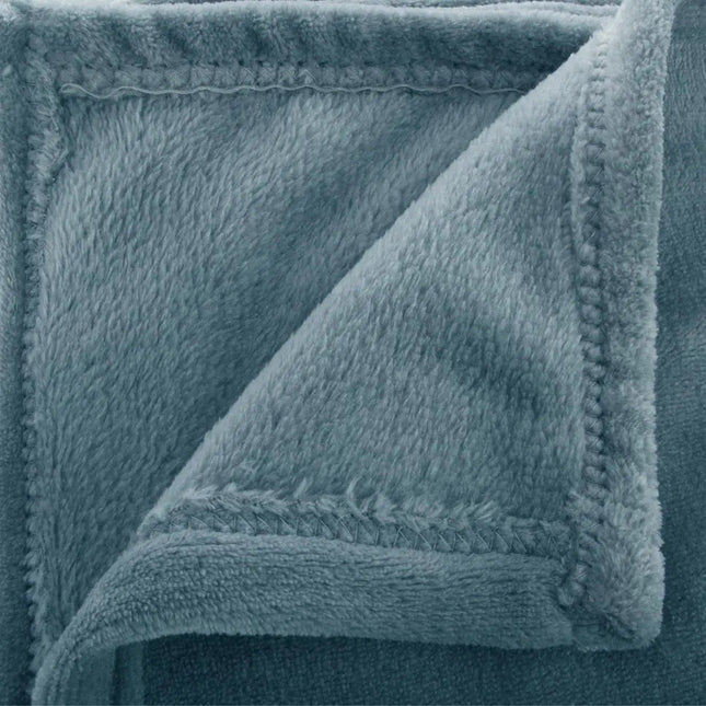 Atmosphera - Throw - Fleece - Blanket - Blue - 130 x 180 cm