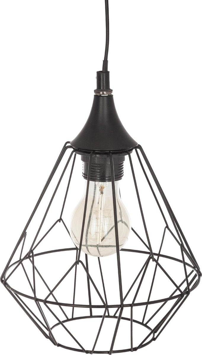 Atmosphera Deckenleuchte – Ø 19 x 24 cm – 40 W – Schwarz