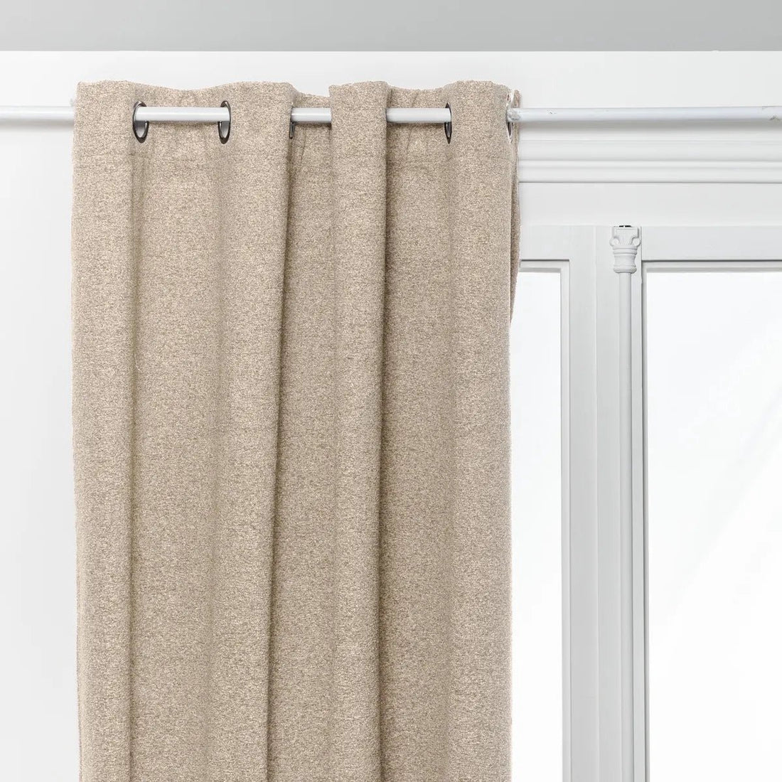 Atmosphera Soana verduisterend en isolerend gordijn 140 x 260 cm – beige – foto 3