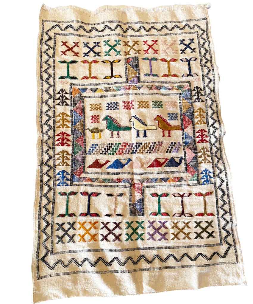Tapis marocain berbère Kilim Azilal