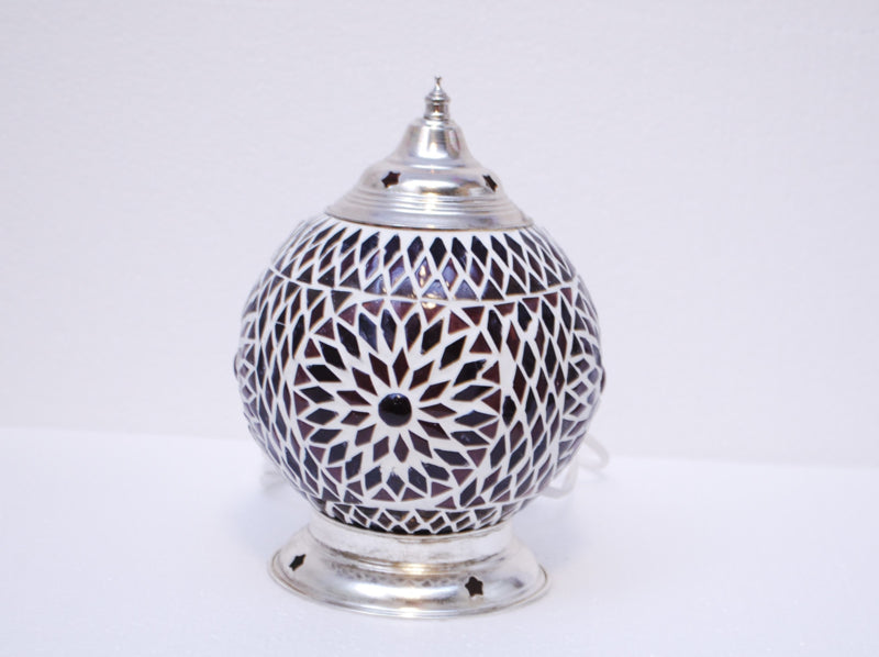 Orientalische Tischlampe Mosaik - Durchmesser 15