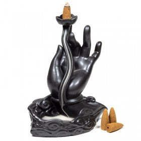 Arabische Oudh backflow wierookkegels – natuurlijk, houtachtige geur – foto 4