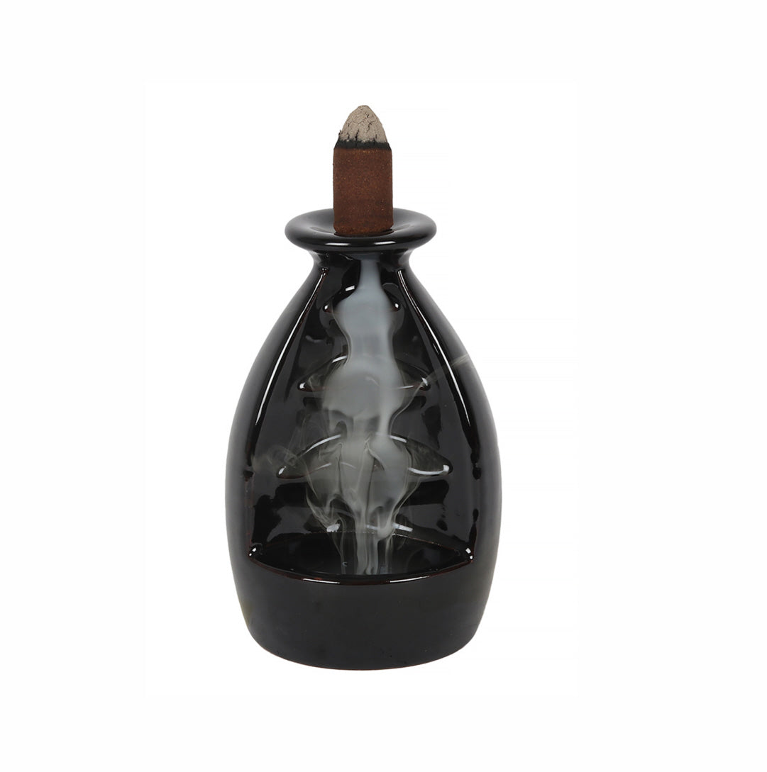 Backflow incense burner