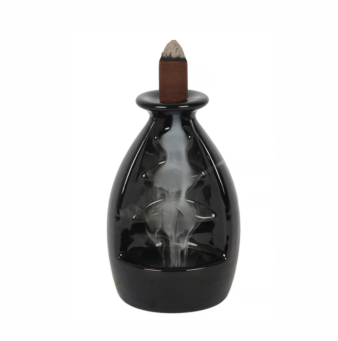 Backflow incense burner